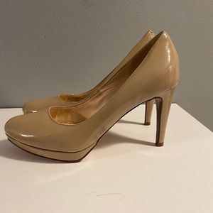 nude cole haan x nike air heels